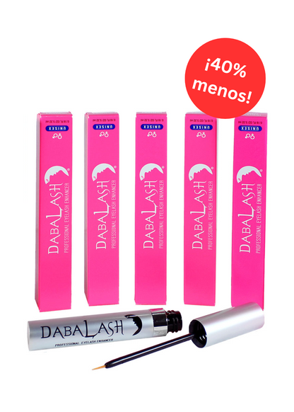 Paquete de 5 Potenciadores de Pestañas Profesional - Dabalash 5.32ml